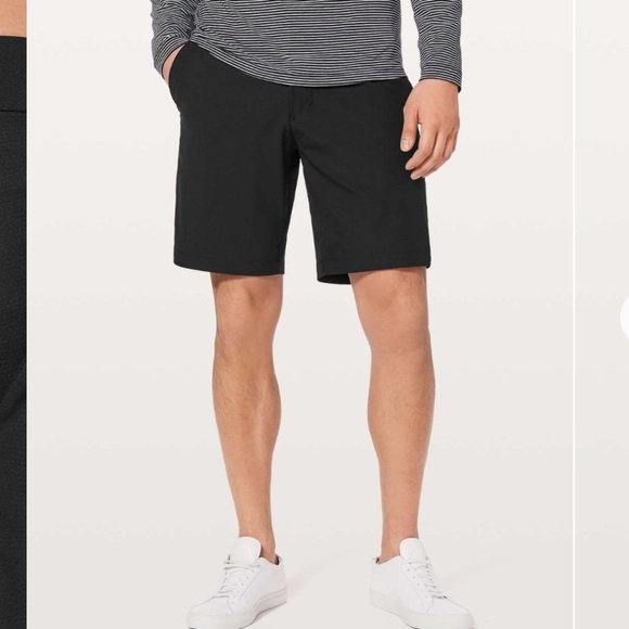 Lululemon Commission Short Slim *Warpstreme 9" Black Mens Medium - Picture 1 of 11